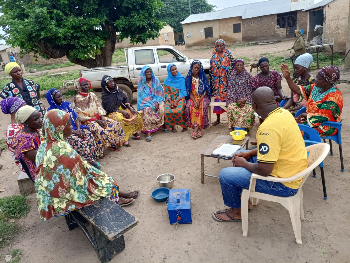 Mr. Yahaya & a Farmer Group